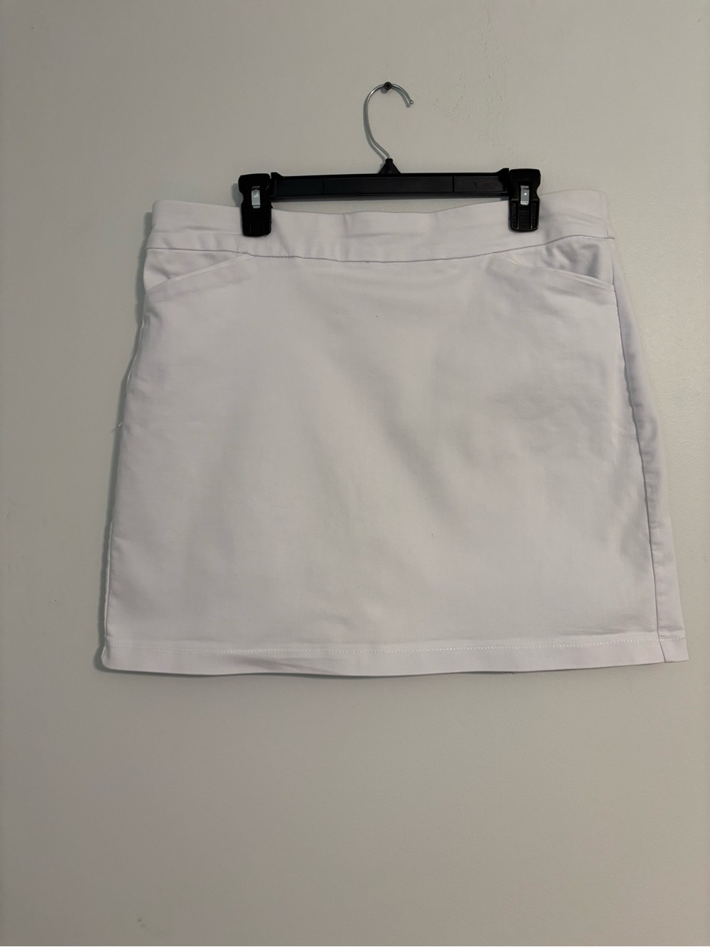 Croft & Barrow Effortless Pull-On Skort - Women’s Size 14 - White